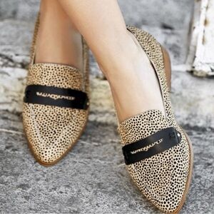 Sole Society Animal Print Loafers
